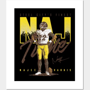 Najee Harris Pittsburgh Finest Posters and Art